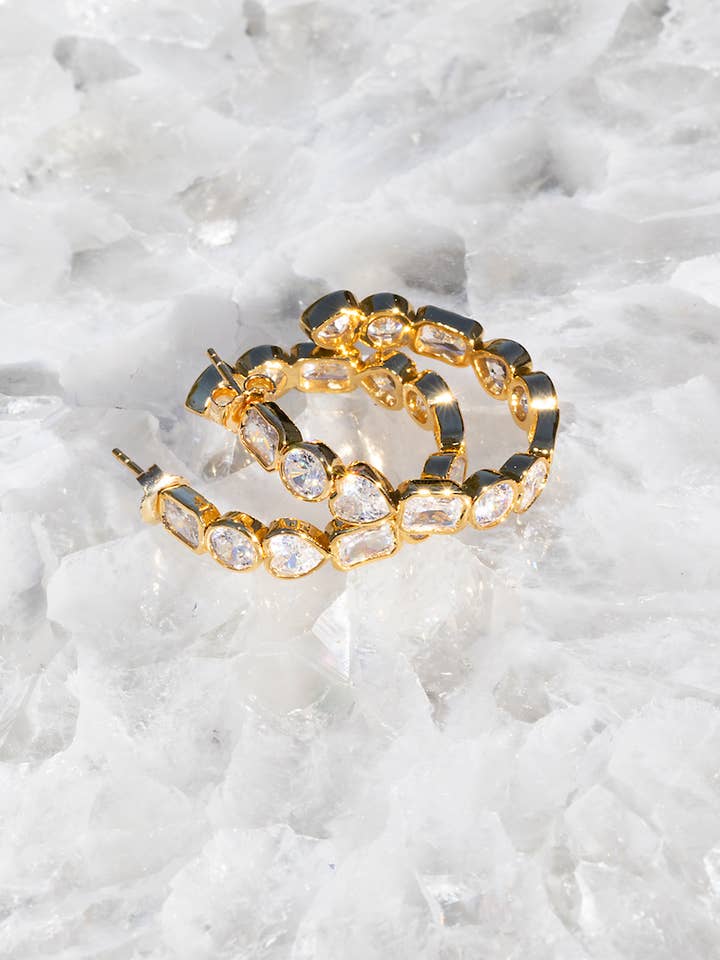 ROMANCE HOOPS for wholesale by Native Gem