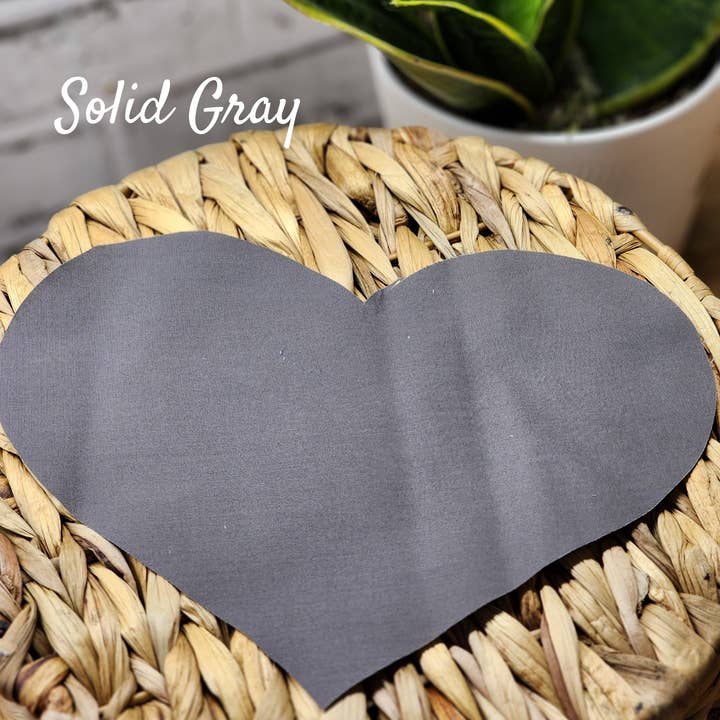 Calm Your Vibes - Wholesale Spa/Therapy Pillow - Aromatherapy Heart Shaped Eye Pillows Solid & Neutral fabric8