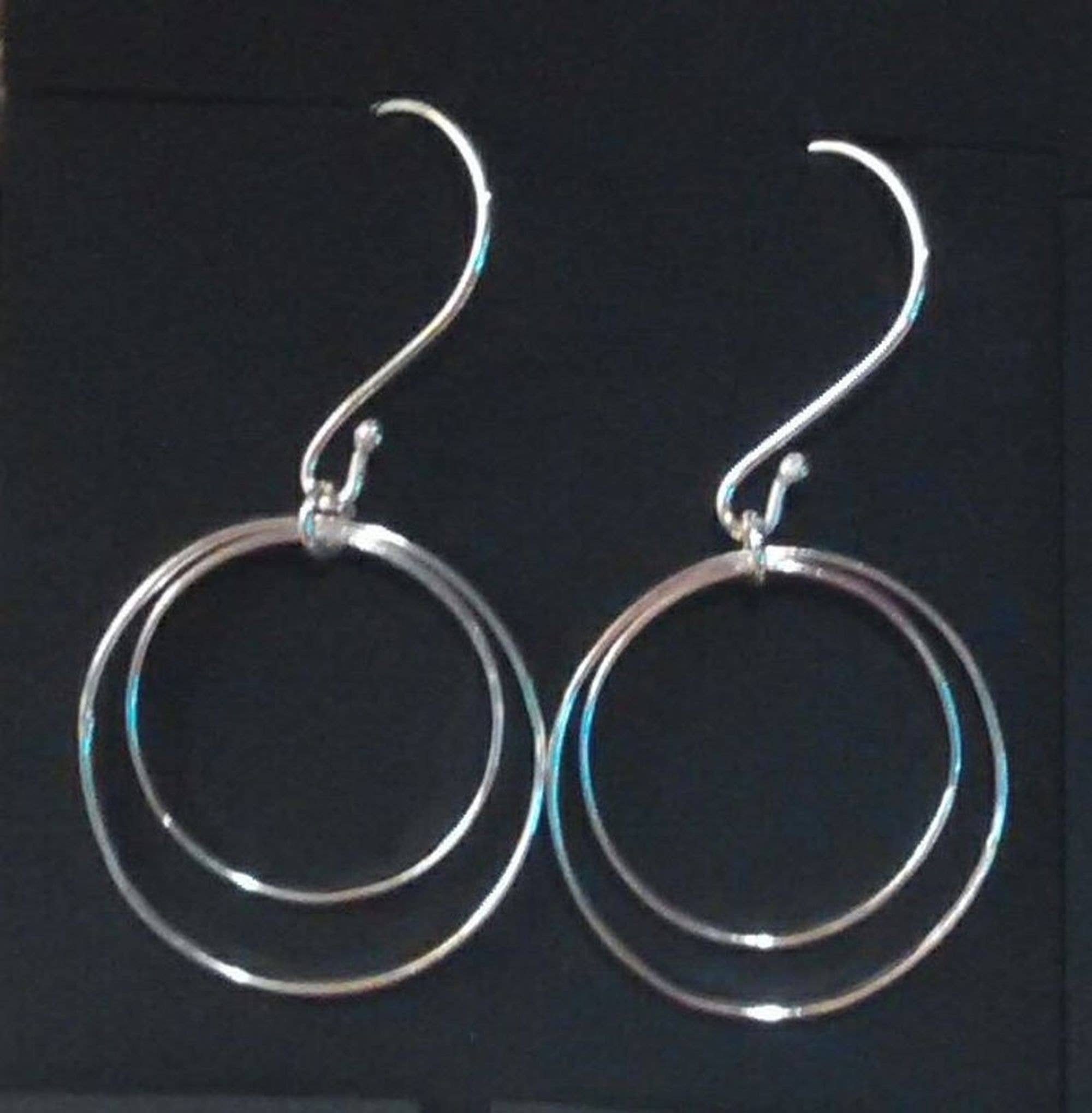 SilverDar - Venta al por mayor Pendientes de aro - Pendientes de Aro de Plata, Joyería Hecha a Mano Libre de Deslustre0