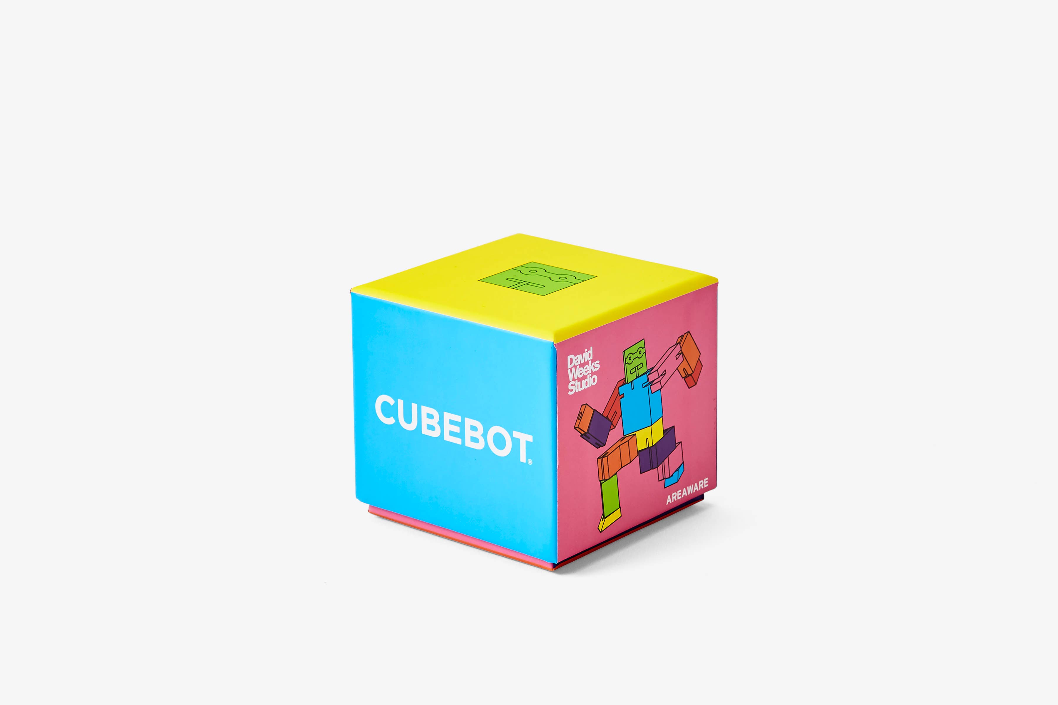 Areaware - Wholesale Wood Toy - Kids - Cubebot Small - Multi2