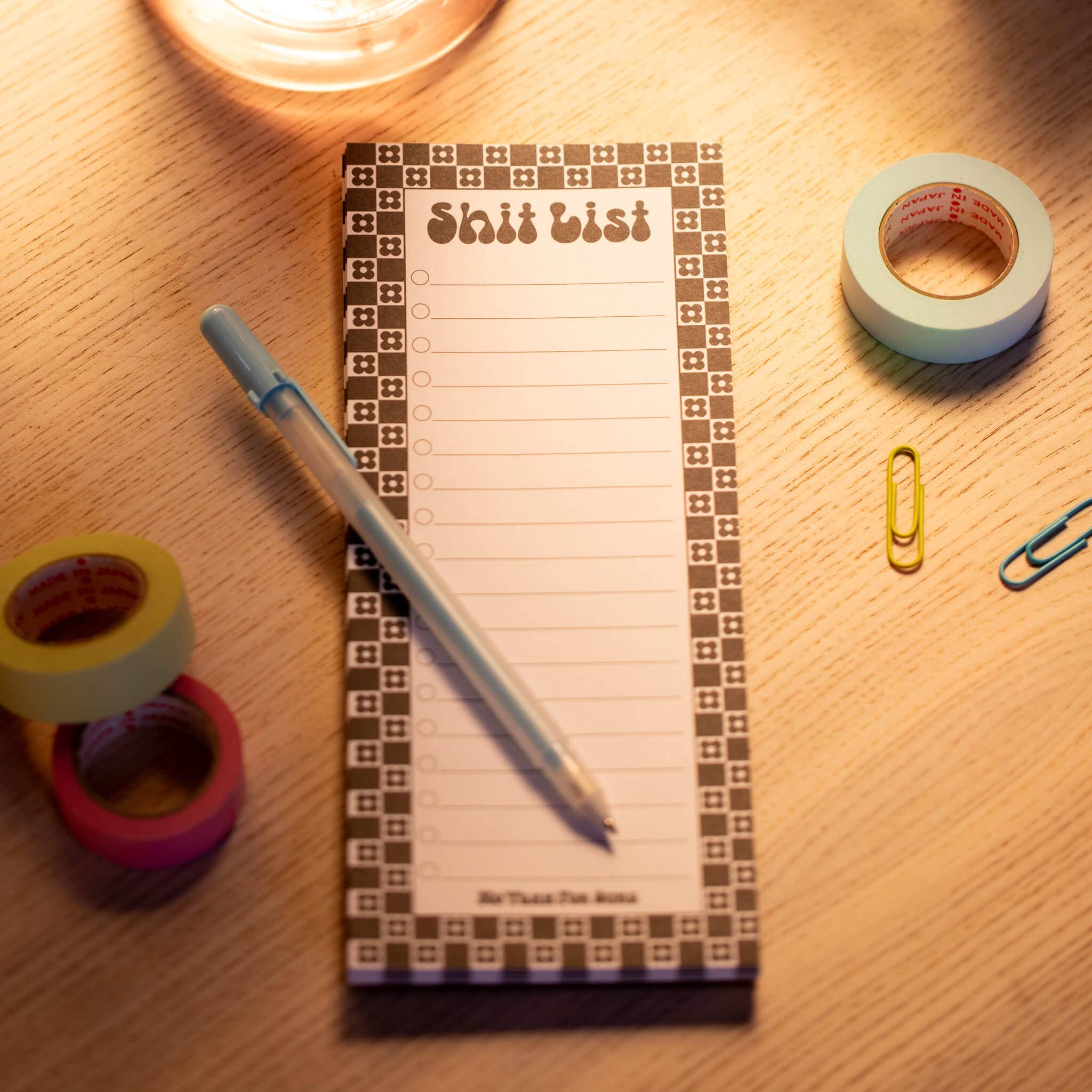 No Yeah For Sure - Venta al por mayor Libretas - Bloc de notas con la lista de cosas malas | Daisy Black1