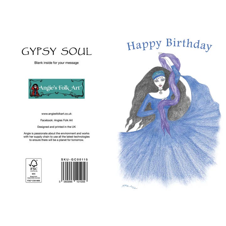 Gypsy Soul for wholesale by Angies Folk Art