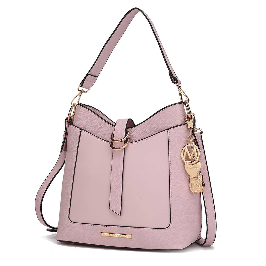 MKF Collection - Wholesale Shoulder Bag - Women's - Geneva Vegan Leather Shoulder Handbag Crossover by Mia K17