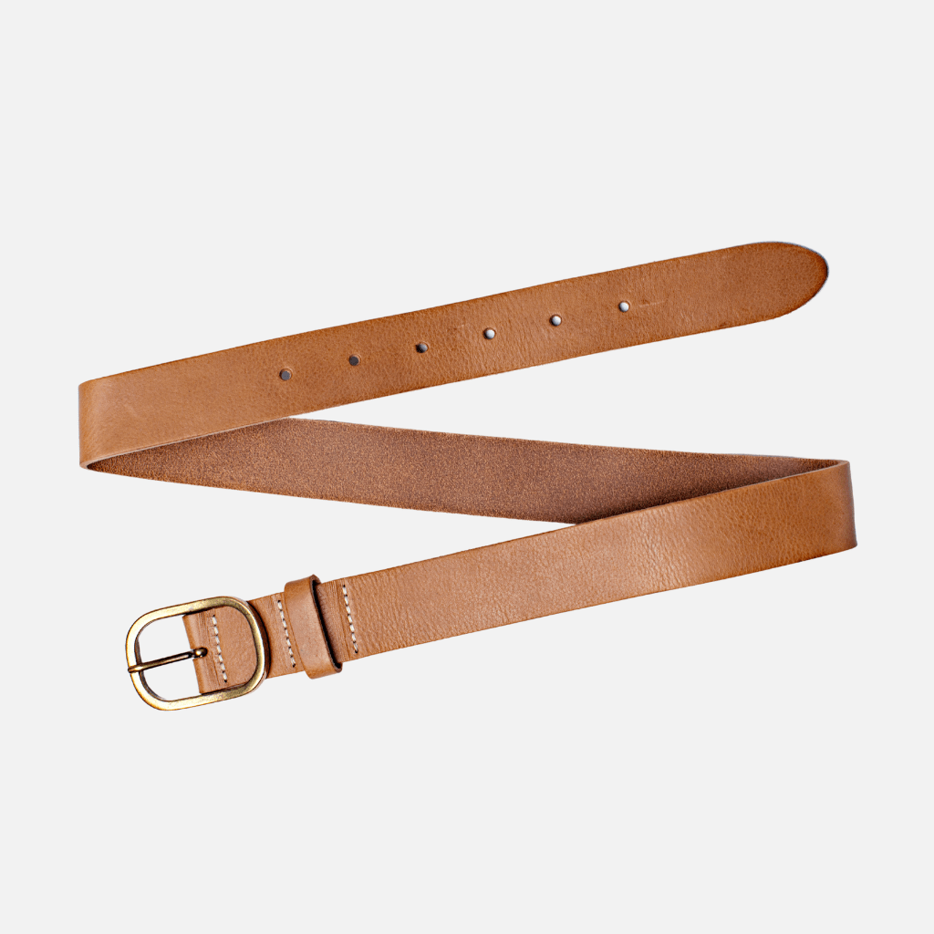 Amsterdam Heritage Leather Belts, Bags, Jackets & Apparel - Vente Ceinture – femme - Marin | Ceinture en cuir doré à boucle ovale pour femmes31