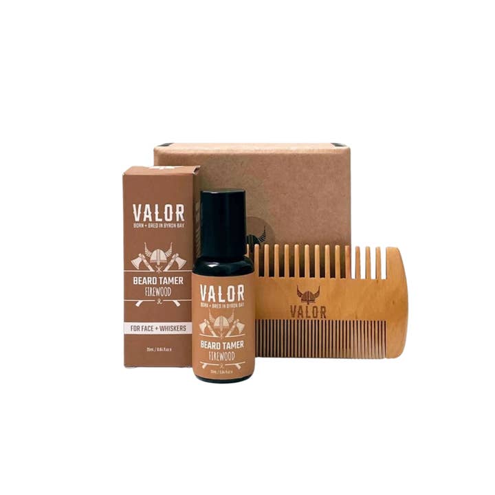 Skägg Taming Duo Presentförpackning för wholesale av Valor Organics