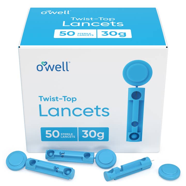 OWELL LLC – wholesale Första hjälpen-kit – OWELL Twist Top Lancetter, 30 Gauge