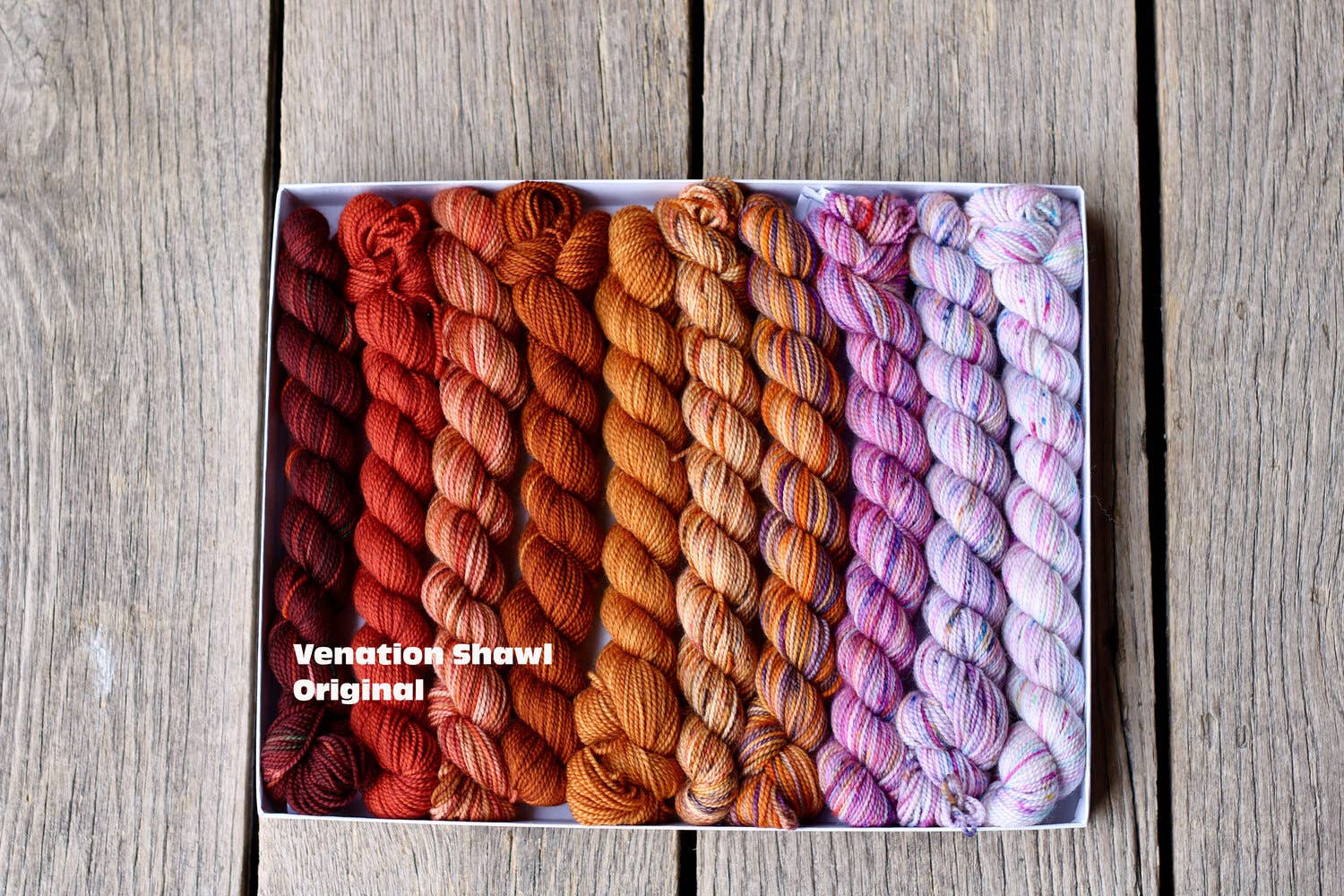 Koigu Wool Designs – wholesale Knitting/Crochet Supplies – Venation Shawl Kits - Pencil Boxes x Ambah 3