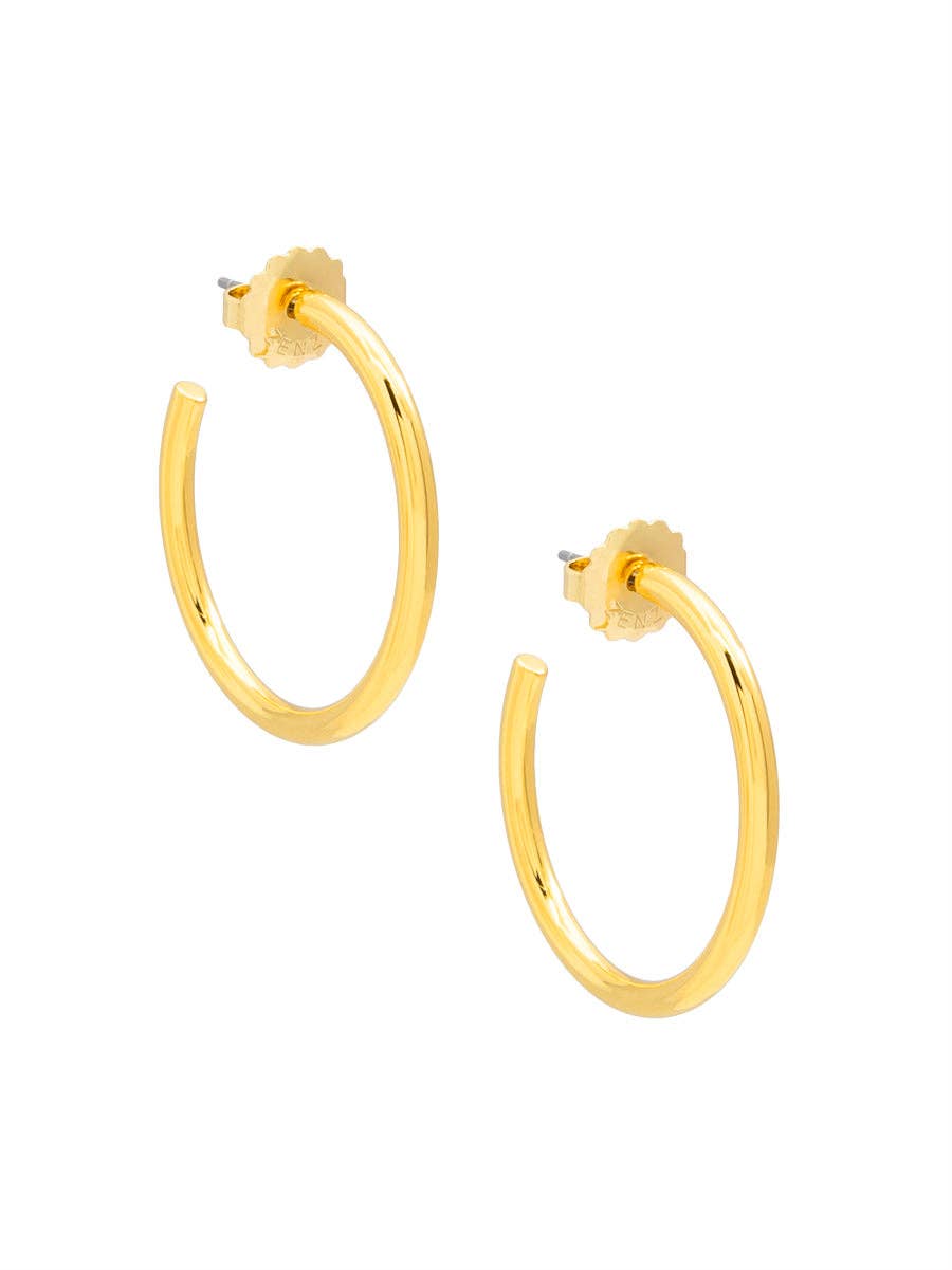 ZENZII Jewelry - Wholesale Hoop Earrings - Small Thin Hoop Earring2