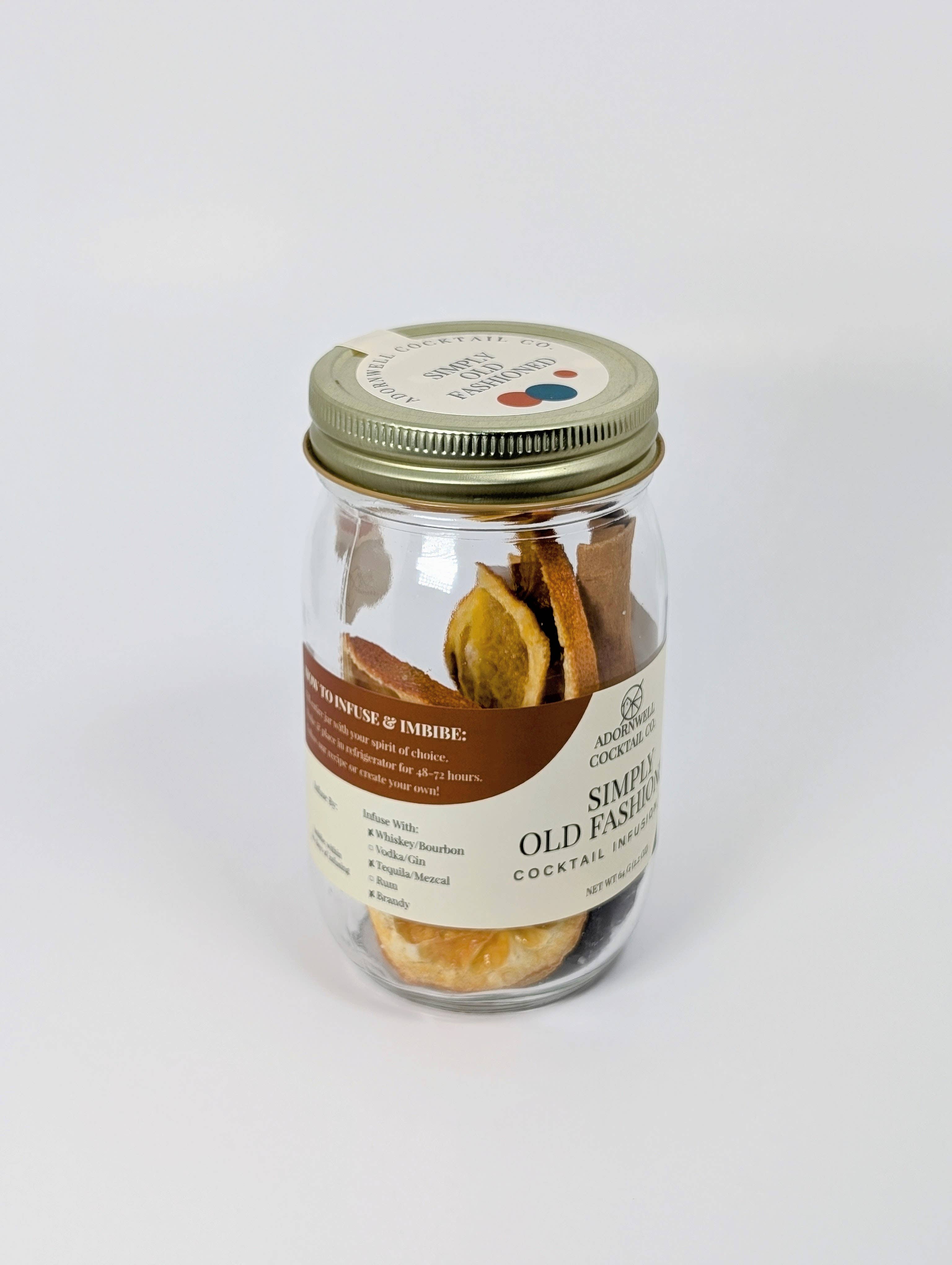 Adornwell Cocktail Co. - Vente Kit de fabrication de boisson - Kit d'infusion de cocktail Simply Old Fashioned5