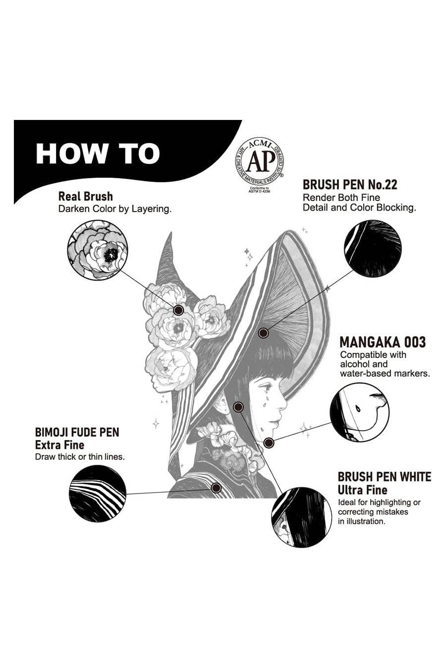 Chartpak, Inc. - Wholesale Art Set - Kids & Baby - Zig® Illustration Drawing Sets12