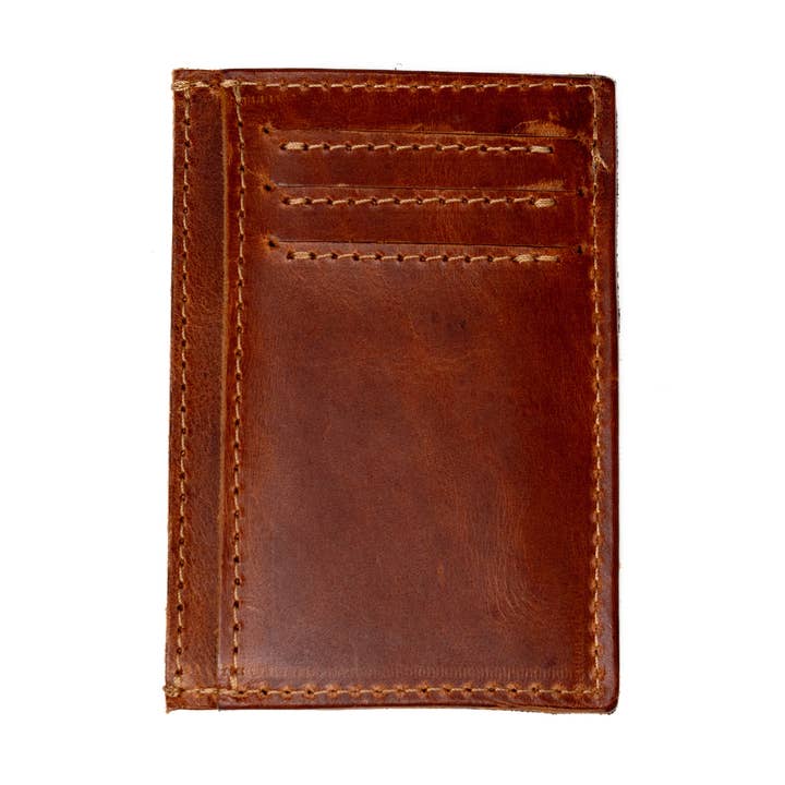 Card Holder Wallet in Cognac for wholesale by SutiSana