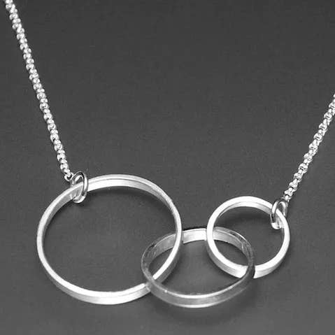 Interlocker Necklace for wholesale by little cat metals