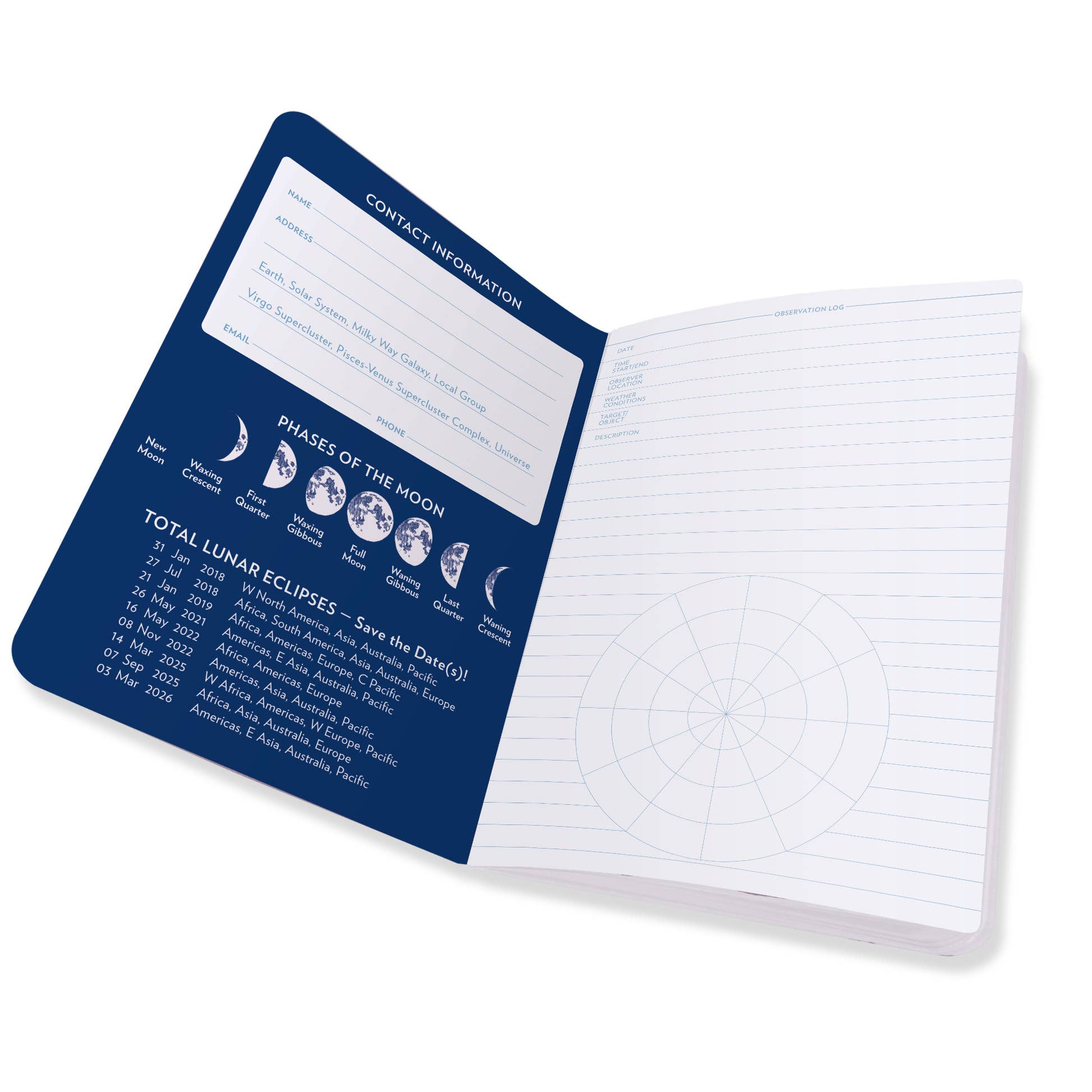 Unemployed Philosophers Guild - Wholesale Notebook - Full-Size Stargazing Notebook4