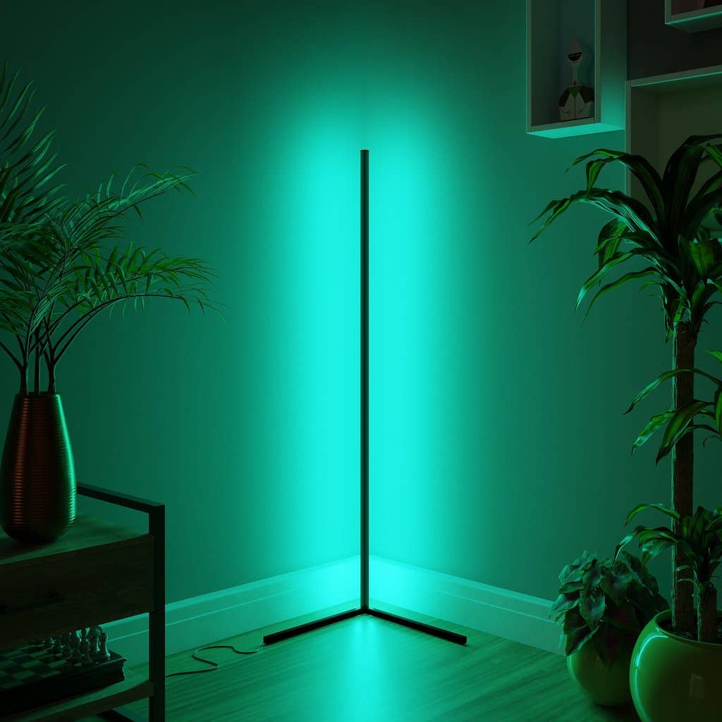 EP Design Lab - Wholesale Floor Lamp - RGBCW Corner Floor Lamp Ambient Lighting2