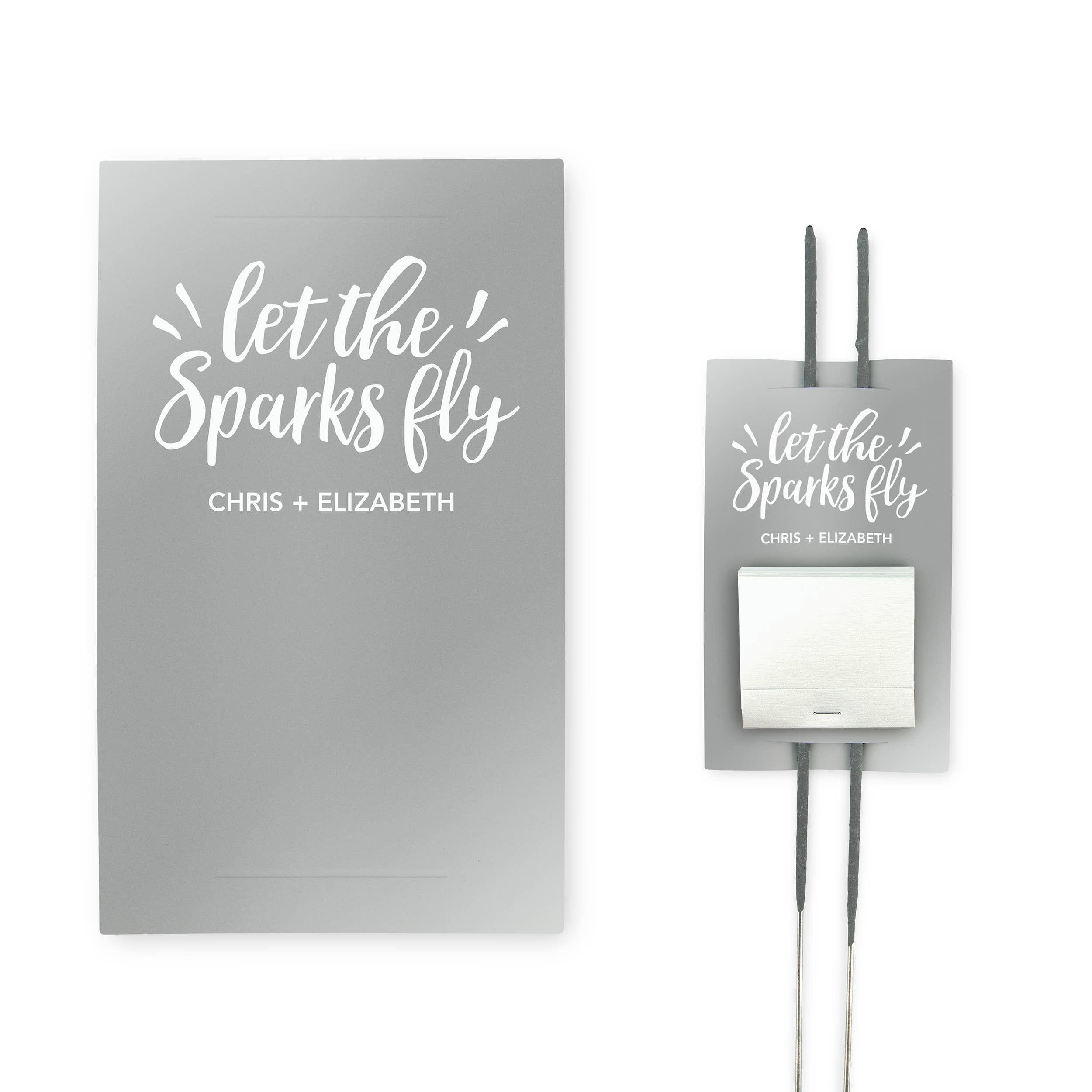 Weddingstar Inc. - Wholesale Gift Tag - Matchbook Sparkler Send-Off Tags - Let the Sparks Fly0