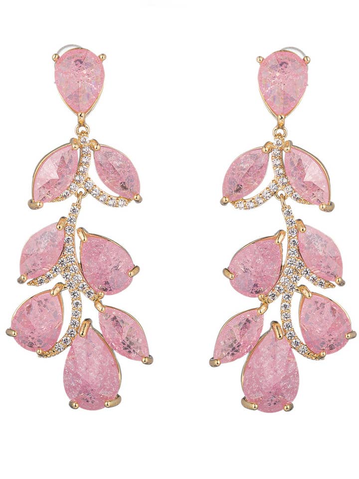 Julie Drop Statement Earrings for wholesale by Eye Candy Los Angeles