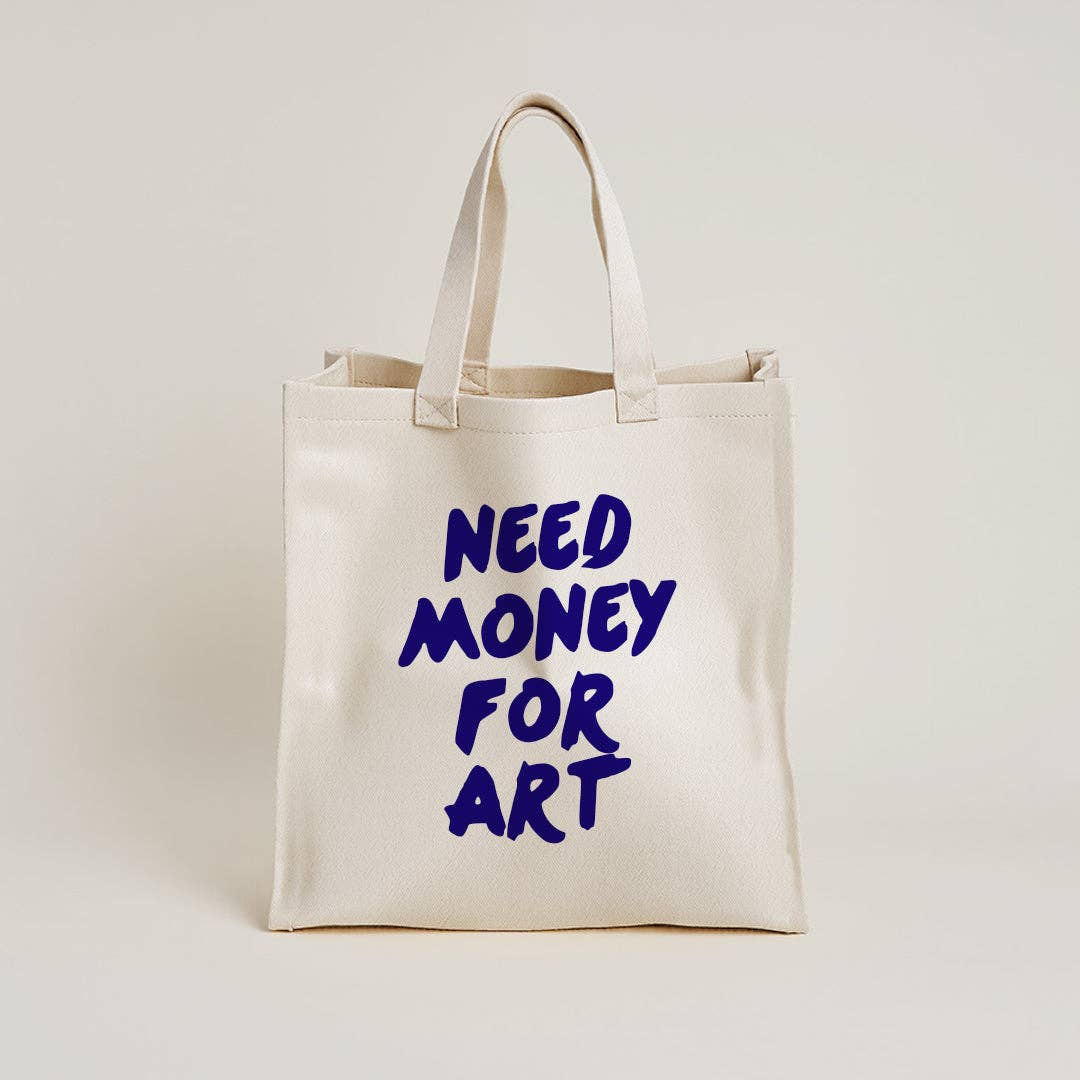 Independent Republic – Großhandel Tragetasche – Damen – Ho bisogno di soldi per l'arte © Natürliche Leinwandtasche0