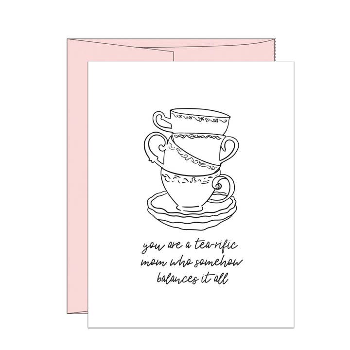 Cartão Carta Dia da Mãe Tea-Rific por atacado de Stack Paper Press