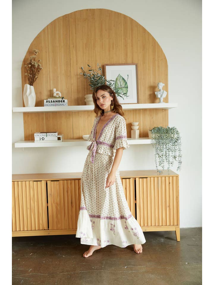 The Fox and The Mermaid - Wholesale Top & Skirt Set - Women's - Lurex Top and Skirt: Matching Set (Adya)
