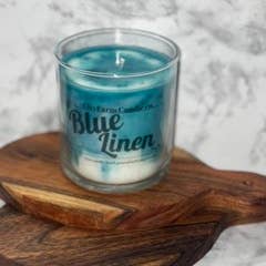 Blue Linen for wholesale by City Farm Candle Co