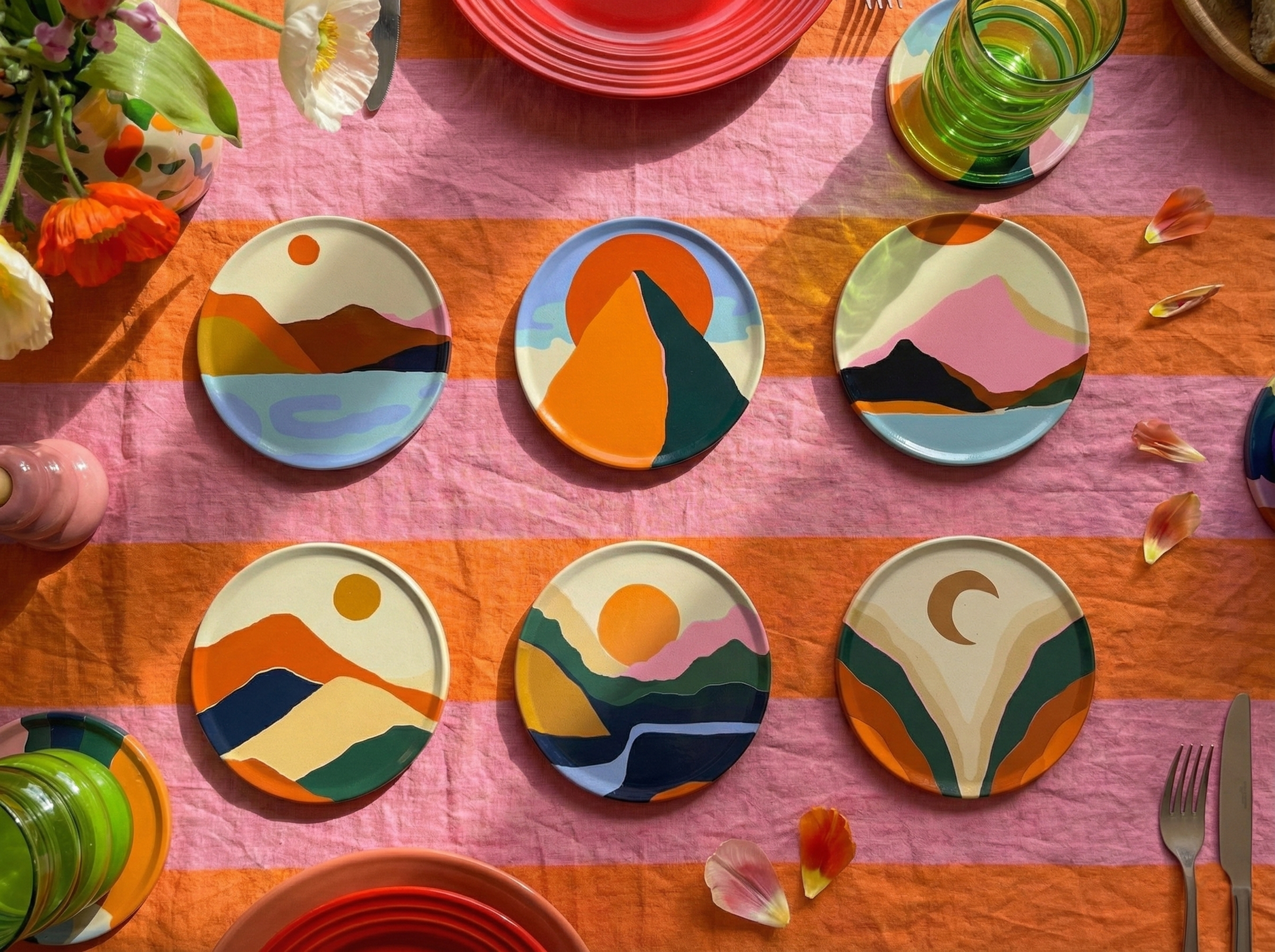 CELIYA HOME - Wholesale Onderzetters - Boho Drank Onderzetters | Dopamine Decor3