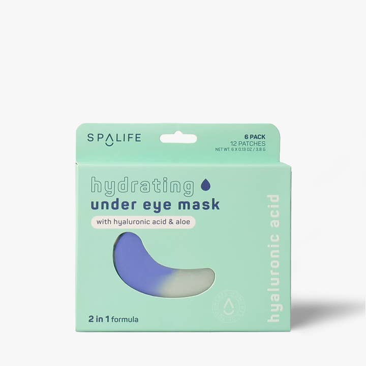 My Spa Life - Wholesale Eye Treatment Mask - Hydrating Undereye Masks (2 in 1 Formula) - 6 Pairs
