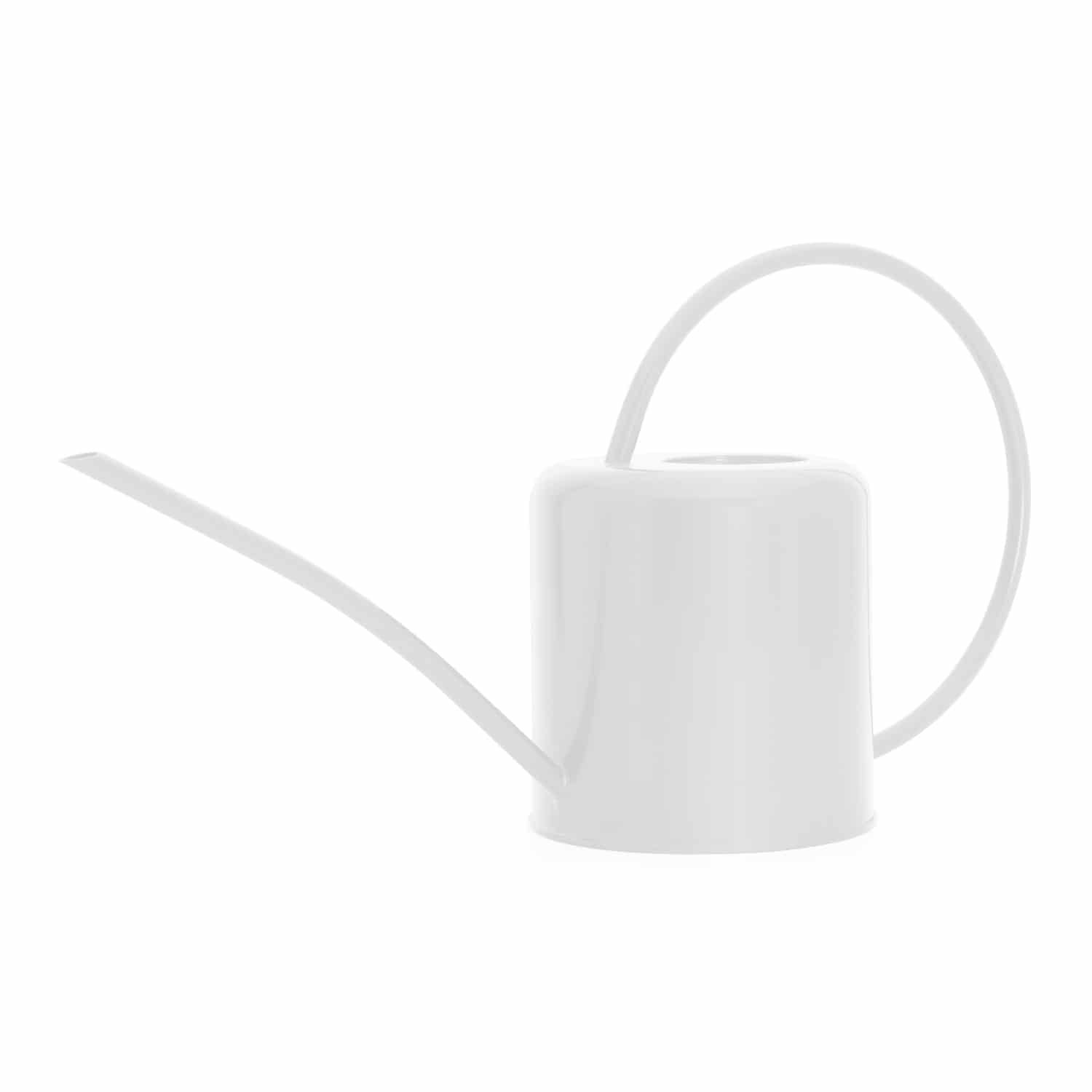 Wholesale Gifts Tomorrow - Wholesale Watering Can - White Chalk 1.4L Metal Coated Steel Indoor Watering Can1