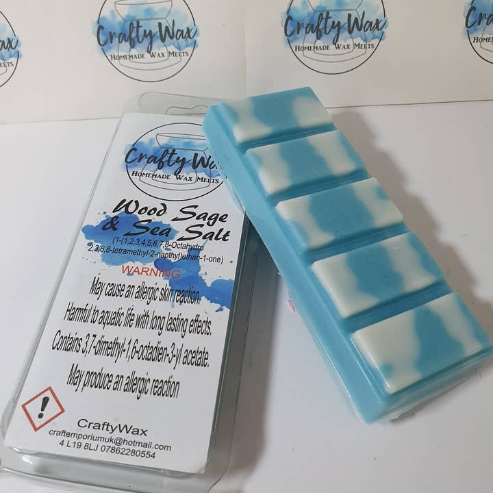 Aftershave Scented Snap Bars for wholesale by CraftyWax