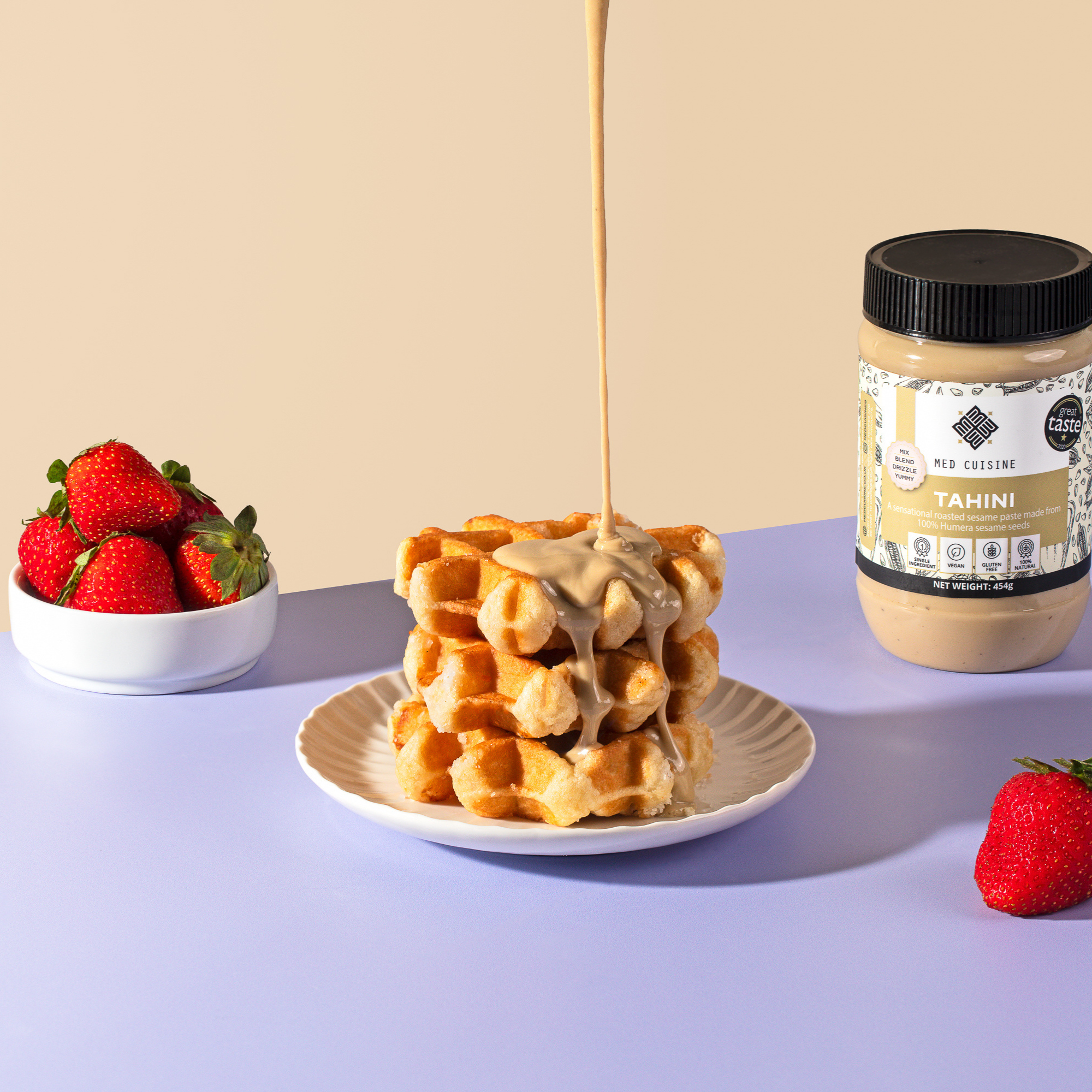 Med Cuisine – wholesale Sauce – Natural Tahini - 454GR4