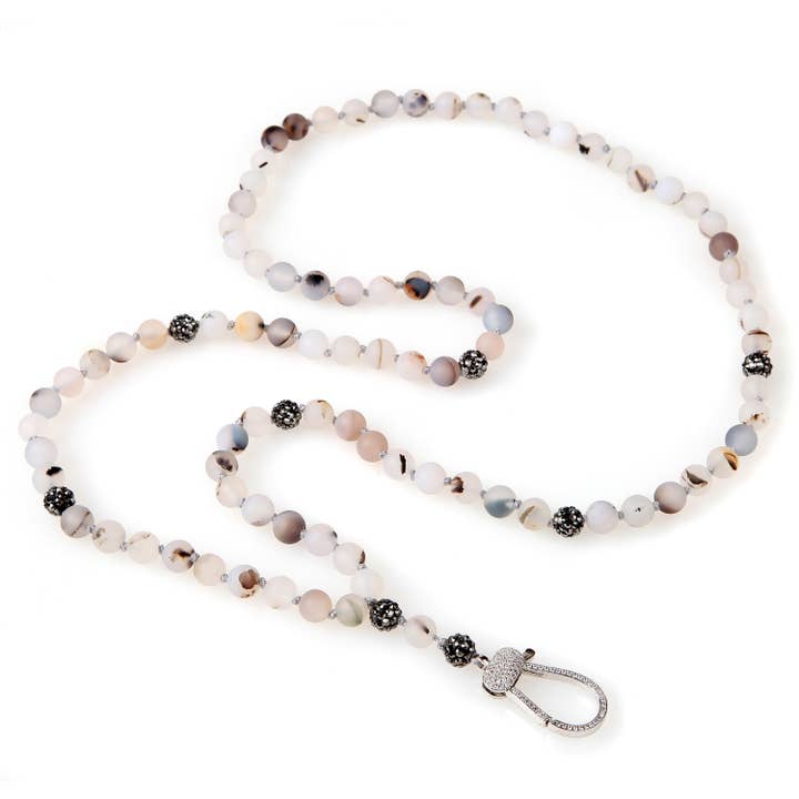 Anastasia Fashion Beaded ID Necklace Lanyard for wholesale by Bonitas International