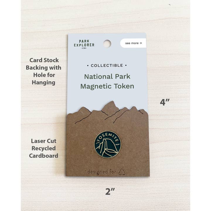 Park Explorer Co. - Wholesale Magnet - Yosemite National Park Enamel Magnet
