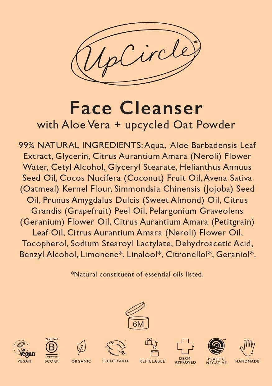 UpCircle Beauty UK – wholesale Eye cream/gel – UpCircle Ingredient Cards for Wholesale Bulk Refills3