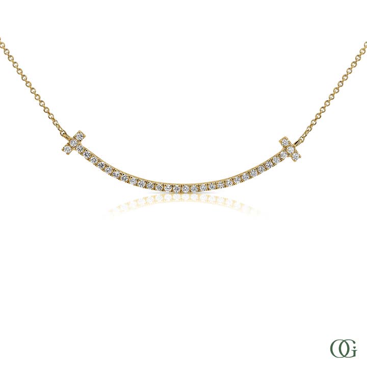 Dainty Glowing Lab Grown Diamond Pendant (0.09 CTW) for wholesale by Orchid Gems Fine Jewelry