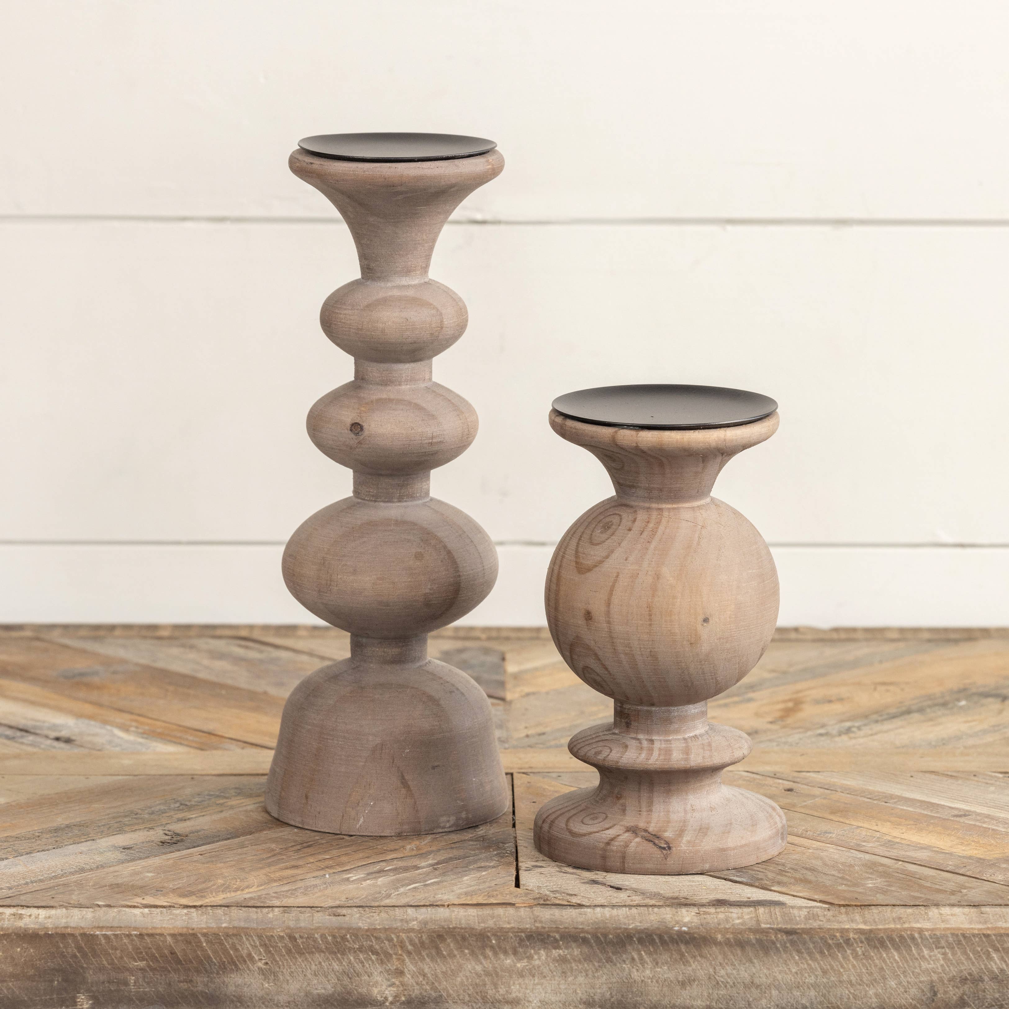 Ragon House - Wholesale Candle Holder - 12" SERENITY PILLAR CANDLE HOLDER2