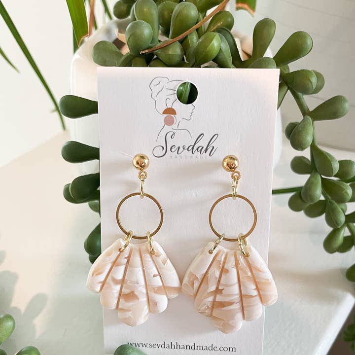 Sevdah Handmade - Wholesale Dangle Earrings - Citrine collection6