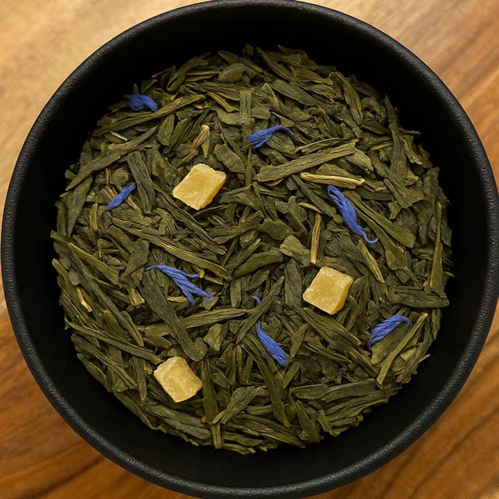 Thé vert à l'ananas et à la papaye (Camellia Sinensis) pour la vente par LA Herb