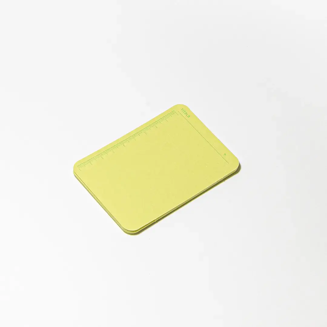 Foglietto - Wholesale Stationery/Notecard Set - Deck of A7 single-colored memo cards50