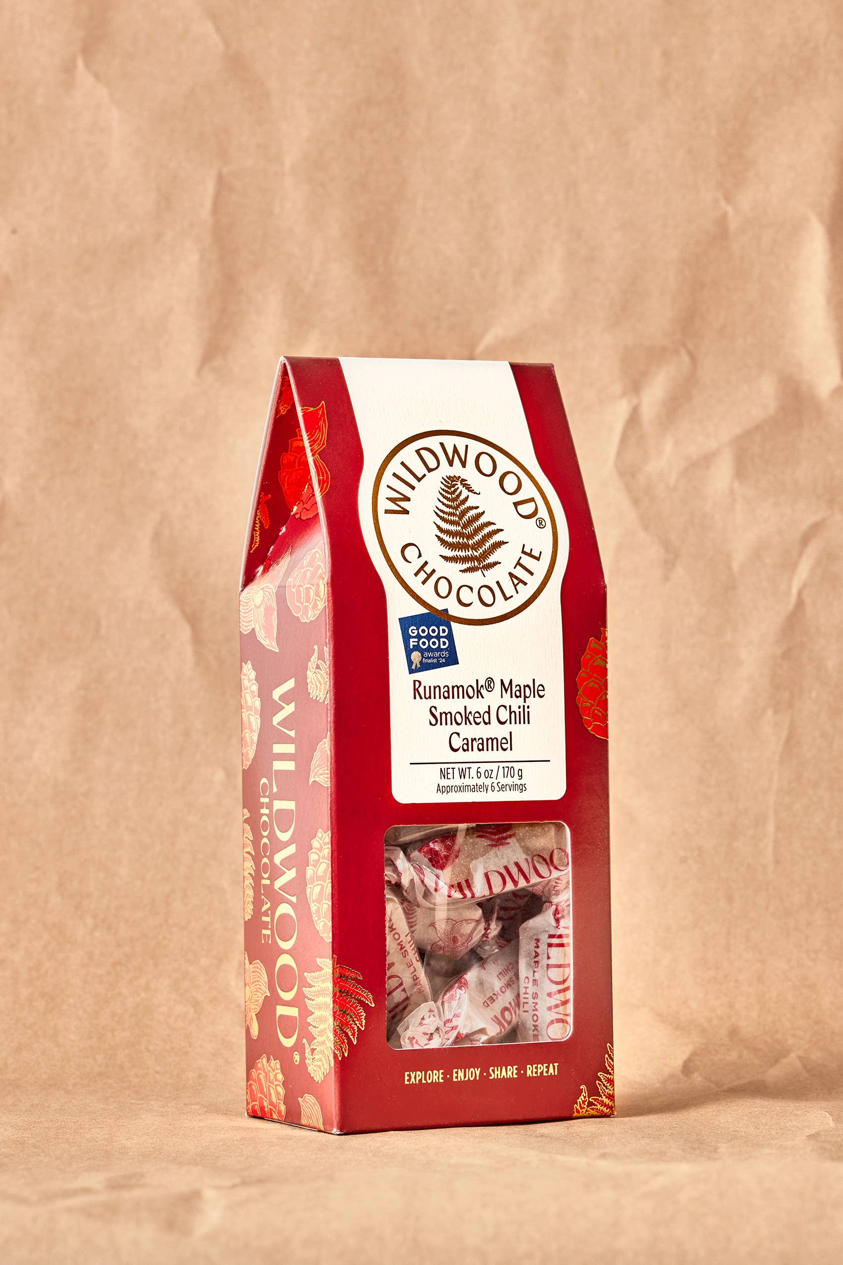 Wildwood Chocolate - Wholesale Caramel - Runamok Smoked Chili Caramel Box2