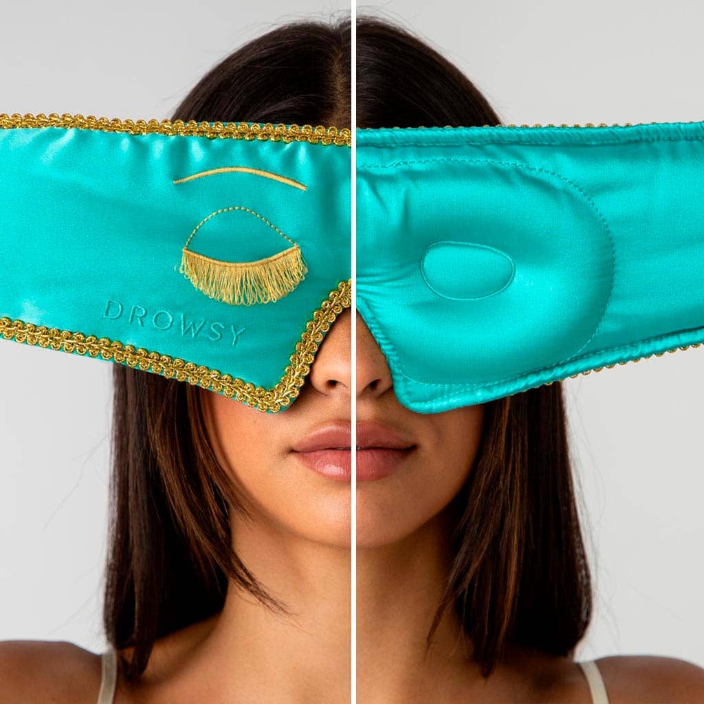 Drowsy Sleep Co. - Wholesale Sleep/Eye Mask - Breakfast at Drowsy - Eyelash Protecting Mask4