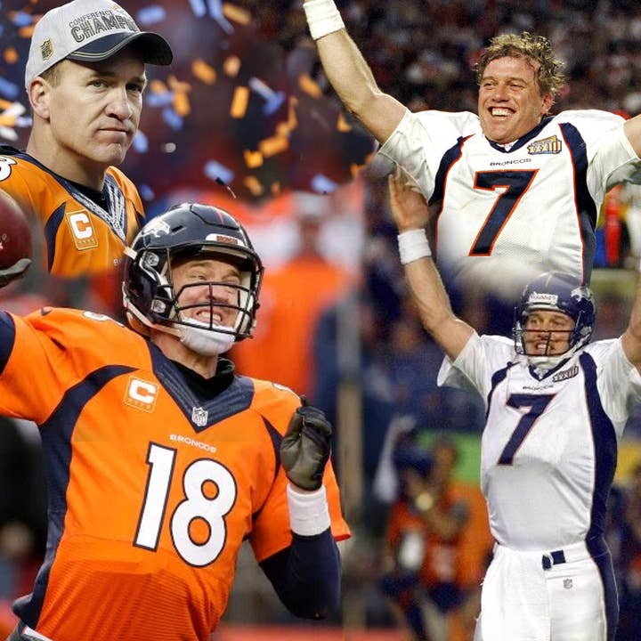 Set of 6 Denver Bronco's Art Poster 16 x 20 for wholesale by BMS BIZ