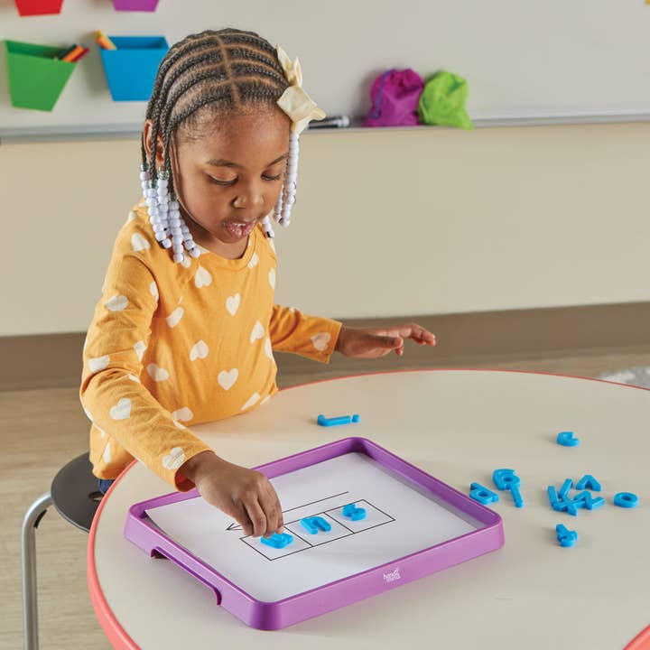 Learning Resources - Wholesale Toy Set - Kids - Magnetic Dry-Erase Activity Trays, Set of 61