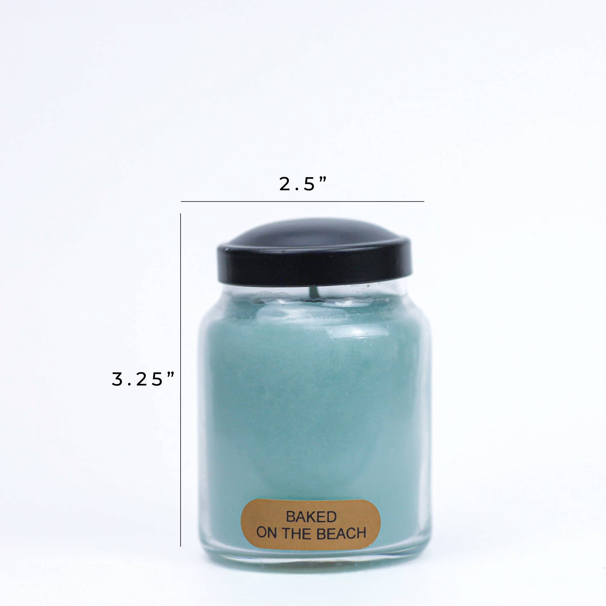 A Cheerful Giver – wholesale Jar/filled candle – KOTL Baby Candle (6oz.) – Baked on the Beach5