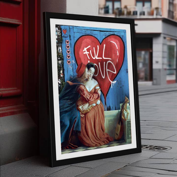 Stampa d'arte piena d'amore per la vendita all'ingrosso da parte di Dikhotomy