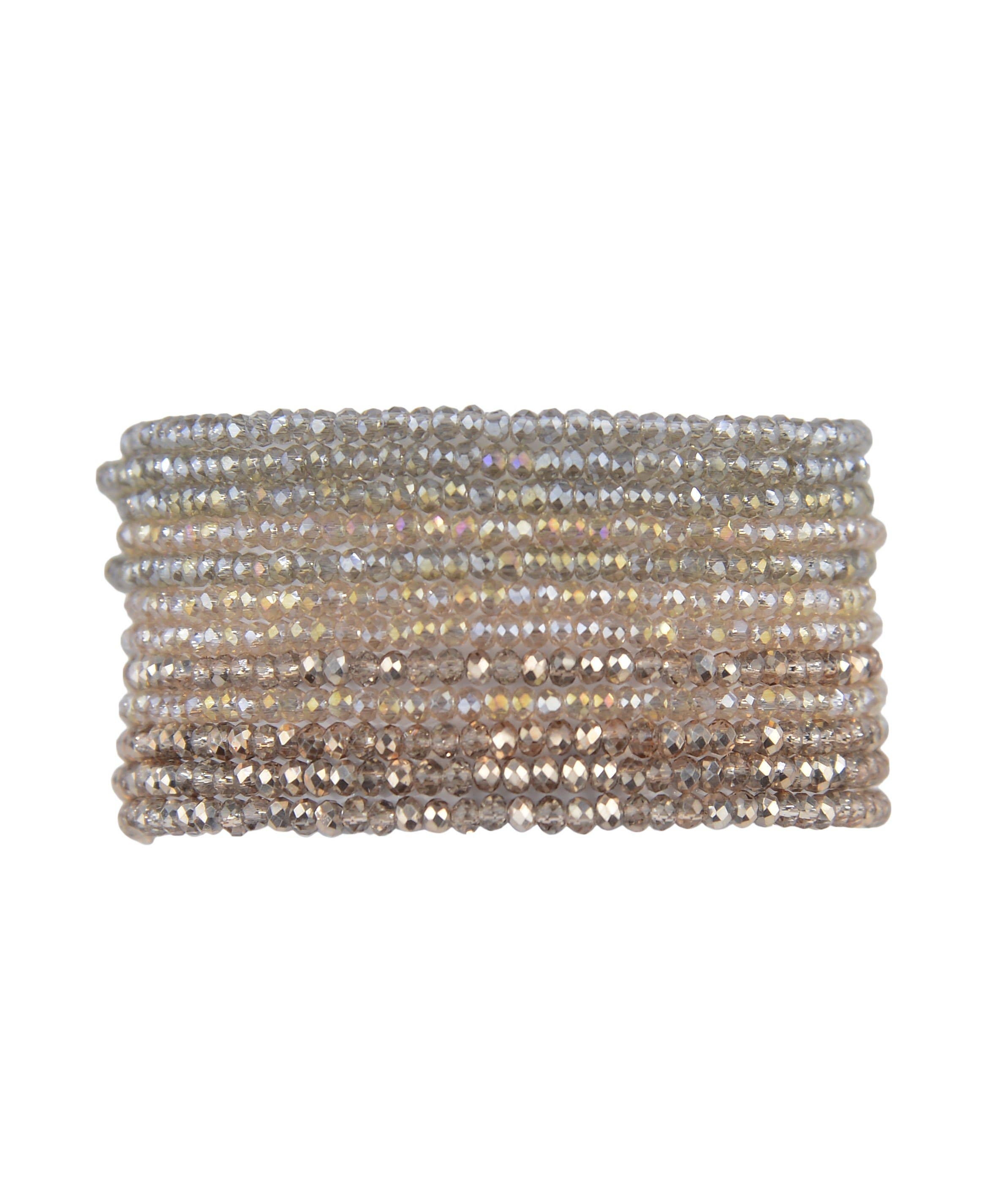 MILLIANNA - Wholesale Cuff Bracelet - Micro Cuff Ombre 1"1