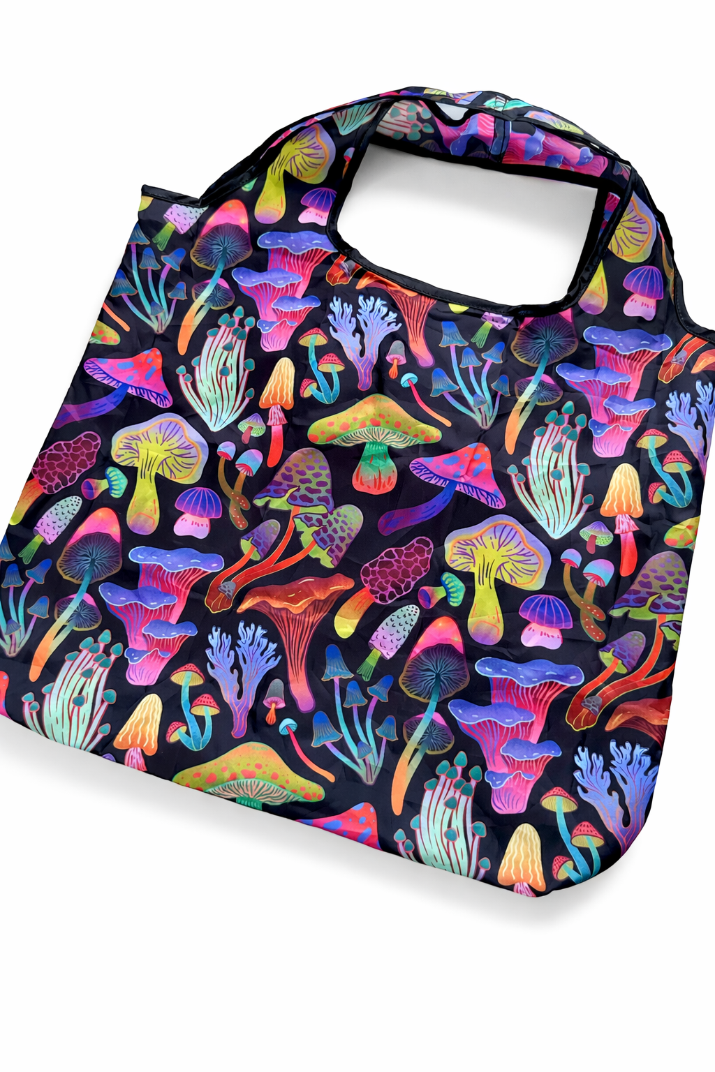 liadelyonart - Wholesale Grocery/Shopping Bag - Funky Mushroom Reusable Tote Bag4