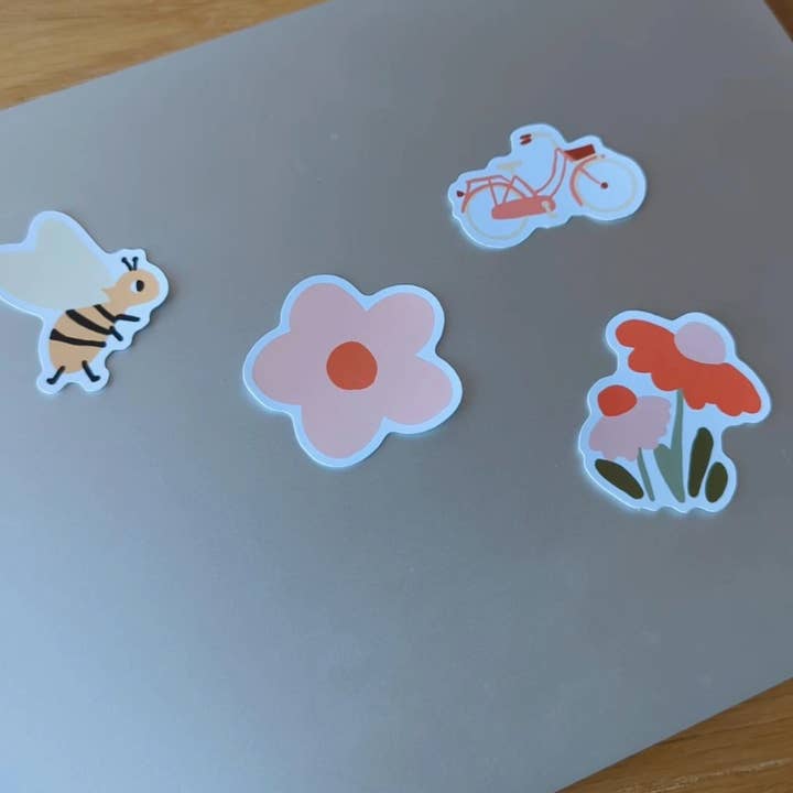 LE PAPIER GRAPHIQUE - Wholesale Sticker - Bunch of Flowers - Stickers2