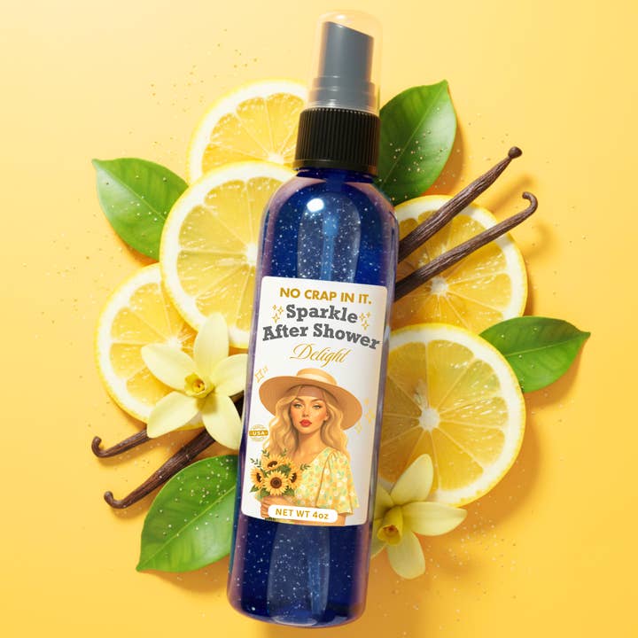 Plaisir étincelant après la douche pour la vente par No Crap In It