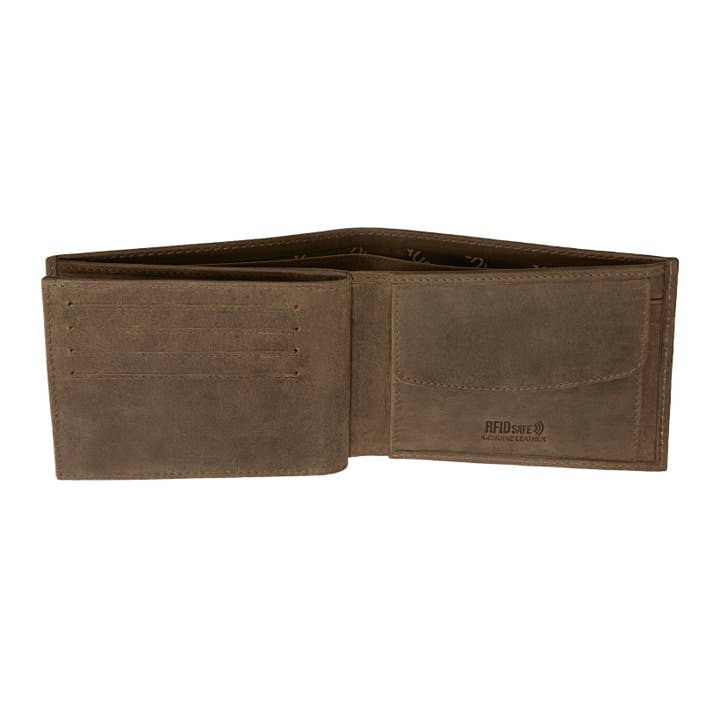 Lupel & Rubre - Wholesale Wallet - Men's - Leather and Aluminum Wallet Anti-RFID1