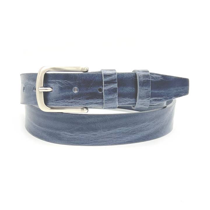 Men's Embossed Genuine Leather Belt, Made in Italy, Suie Valentini, art. 8035/35 for wholesale by Suie Valentini srl