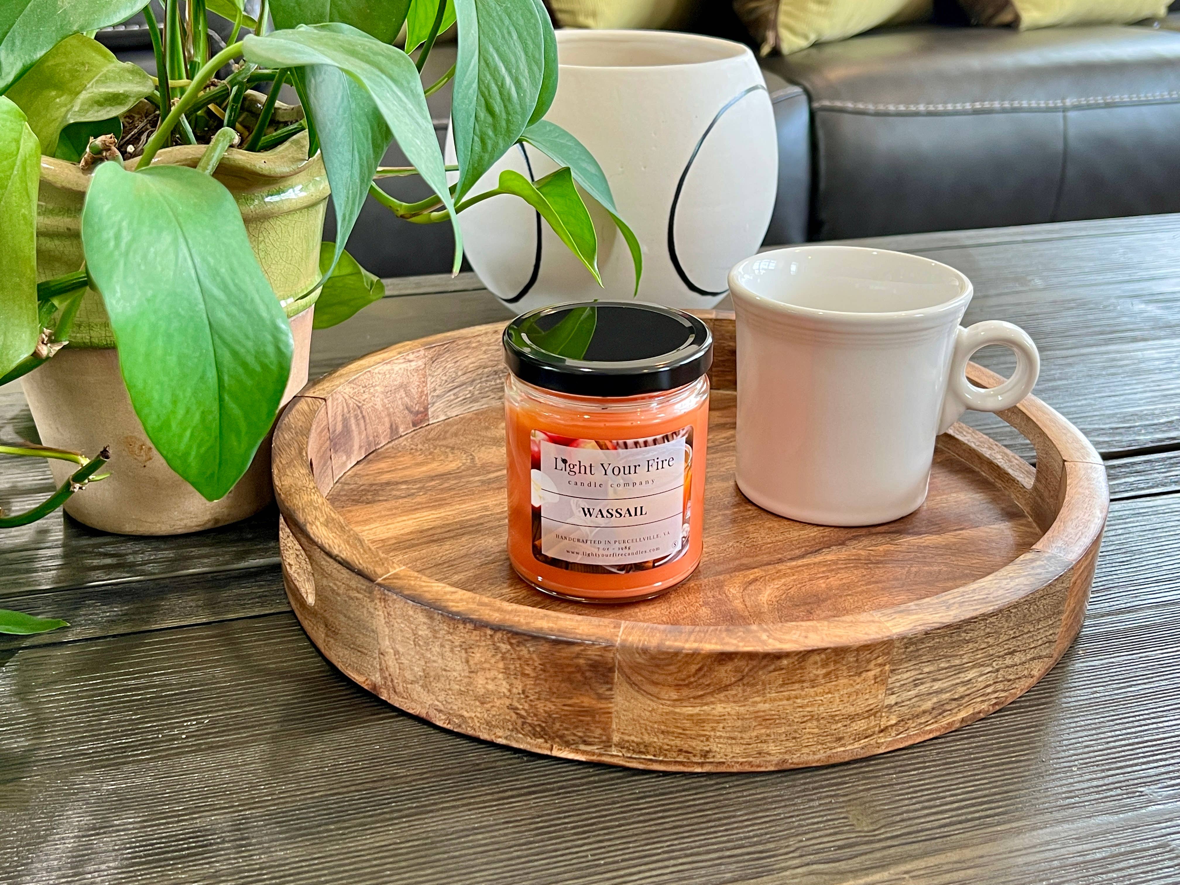 Light Your Fire Candle Co - Wholesale Jar/Filled Candle - Wassail Candle1